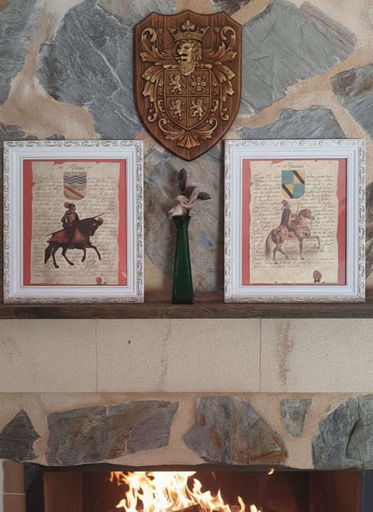 Pergamino Heraldico con Marco