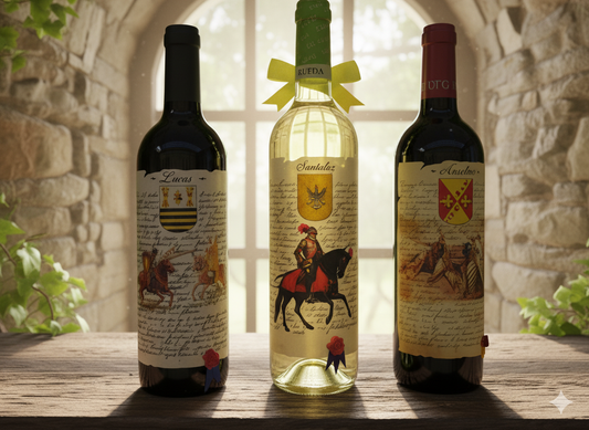 Botella de Vino Personalizada