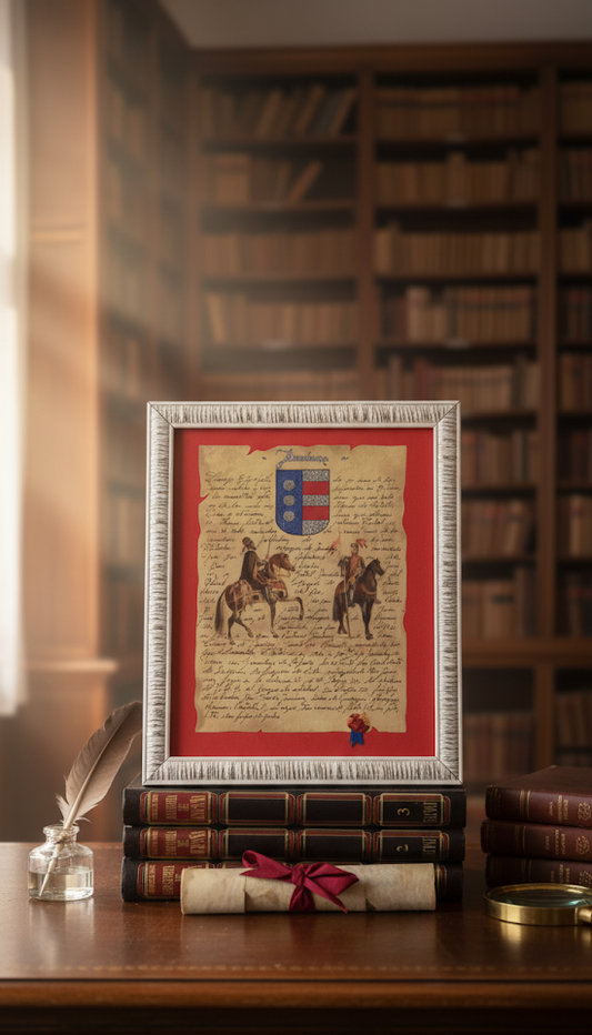 Pergamino Heraldico con Marco